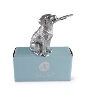 ARTHUR COURT DESIGNS Labrador Setting Dog Forged Bottle Opener Misc
