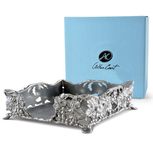 ARTHUR COURT DESIGNS Grape Luncheon Flat Napkin Holder