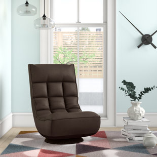 EBERN DESIGNS Brentford Linen Swivel Lounge Chair