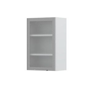 FURNITURE.AGENCY Riva 28.3'' H White Chipboard Standard Wall Cabinet Ready-to-Assemble