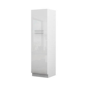 FURNITURE.AGENCY Riva 23.6'' W x 85'' H White Standard Base Cabinet Ready-to-Assemble