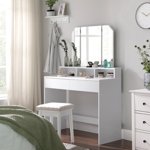 ZIPCODE DESIGN Doubloon Cove Dressing Table with Mirror