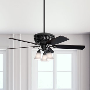 HUNTER FAN 54" Promenade 5 - Blade ENERGY STAR Ceiling Fan with Remote Control and LED Light Included