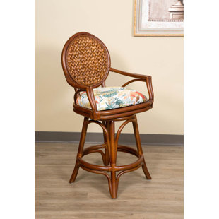 ALEXANDER & SHERIDAN INC. Bahama Swivel Counter & Bar Stool