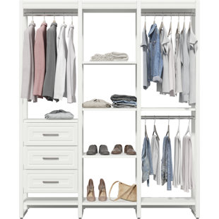 CLOSETS BY LIBERTY Home Storage And Org. 68.8583'' Closet System