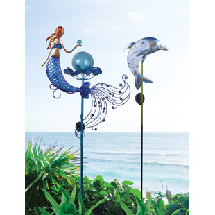 SUNSET VISTA DESIGNS CO. Metal Nautical & Beach Garden Stake