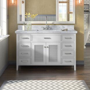 HIGHLAND DUNES Hamil 55" Single Bathroom Vanity Set