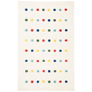 WROUGHT STUDIO™ Iolo Hand Loomed 70% Wool, 20% Latex, 10% Cotton Rug