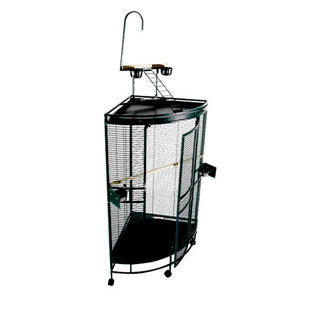 TUCKER MURPHY PET™ Chukudeni 66'' Play Top Floor Bird Cage with Wheels