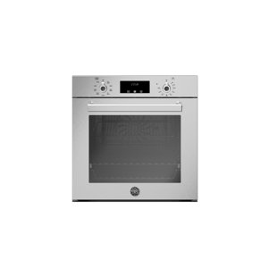 Bertazzoni 24" 2.7 Cubic Feet Electric Convection Wall Oven with Soft Close Door