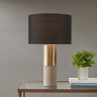 HAMPTON HILL Fulton Concrete & Metal Table Lamp