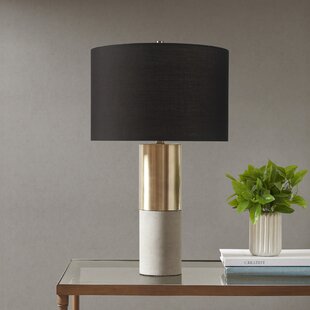 HAMPTON HILL Fulton Concrete & Metal Table Lamp