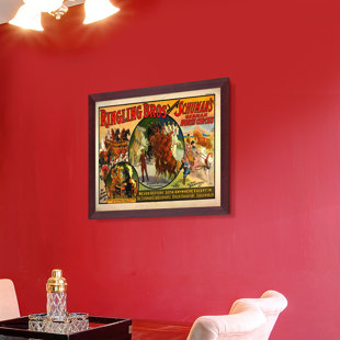 OVERSTOCK ART Ringling Brothers Framed On Canvas Painting