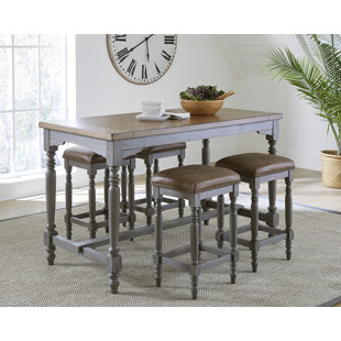 DARBY HOME CO Heriberto 5 - Piece Dining Set