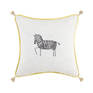 DENA HOME Linen Throw Pillow