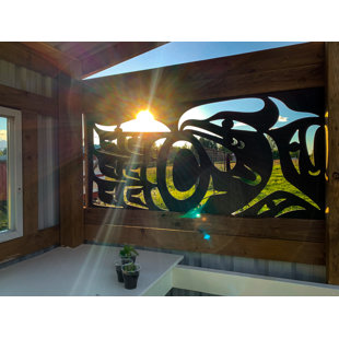 CORE LANDSCAPE PRODUCTS Song of the Loon Decorative Privacy Screen PVC 2' x 4'