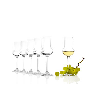 STÖLZLE LAUSITZ Liquour 3 oz. Lead Free Crytal Glassware Set (Set of 6)