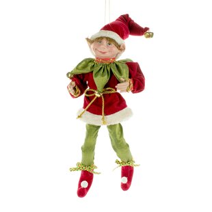 JJ'S HOLIDAY GIFTS LTD. Hanging Jester Elf