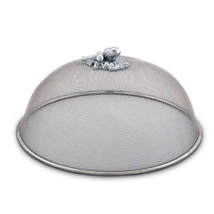 Arthur Court Designs Olive Grove 10.5 in. Stainless Steel Cover