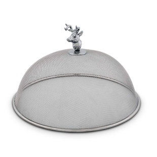 Arthur Court Designs Antler 10.5'' Stainless Steel Cover