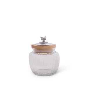 ARTHUR COURT DESIGNS Magnolia Glass Jar