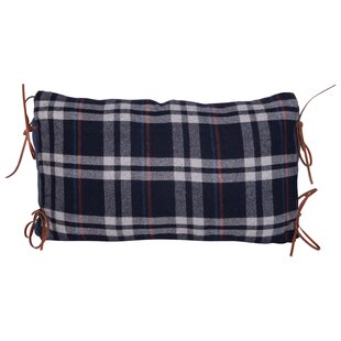 CREATIVE CO-OP Plaid Cotton Throw Pillow