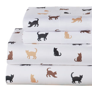 WINSTON BRANDS Microfiber Abstract Sheet Set