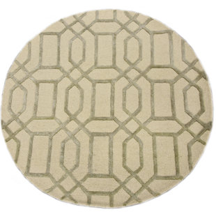 BAKERO Handgefertigter Teppich Vegas in Creme