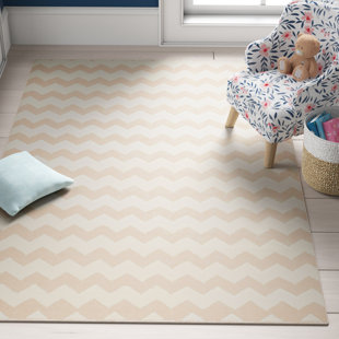 MACK + MILO Agawam Chevron Wool Hand Woven Area Rug