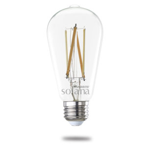 BULBRITE SOLANA 8 Watt (60 Watt Equivalent), ST18 LED, Smart Non-Dimmable Light Bulb, Tunable E26/Medium (Standard) Base