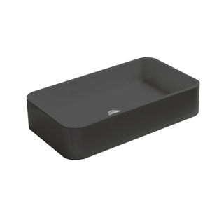 WS Bath Collections Cosa 17.7'' Ceramic Rectangular Bathroom Sink