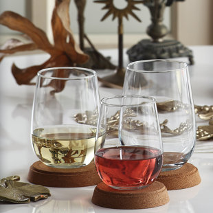 LAV Gaia Stemless Wine Glass Set (Set of 12)