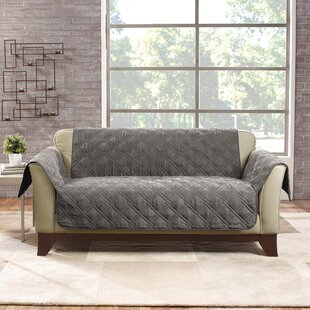 SURE FIT Box Cushion Loveseat Slipcover