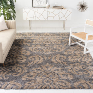 CANORA GREY Ellyona Shag Performance Abstract Rug