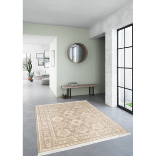 LATITUDE VIVE Swinton Oriental Machine Woven Flatweave Area Rug