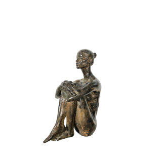 METROPOLITAN GALLERIES Bronze Serenity Figurine Sculpture