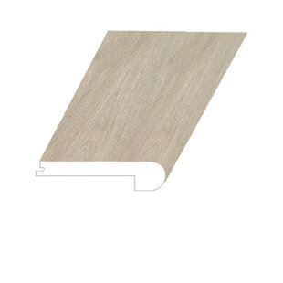 CHRISTINA & SON Vinyl 1" Thick x 5" Wide x 94.5" Length Stair Nose