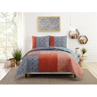 JESSICA SIMPSON HOME Bombay Single Reversible Quilt Set