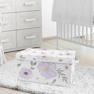 SWEET JOJO DESIGNS Watercolor Floral Toy Box