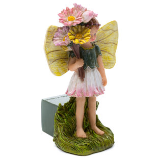 JARDINOPIA Flower Fairies Daisy Fairy Coloured Planter Feet In Gift Box (Set of 3)