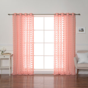 MISTANA™ TEEN Alaina Polyester Sheer Curtain Pair (Set of 2)