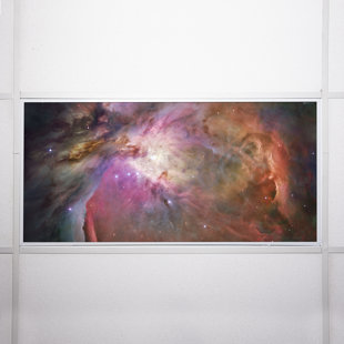 Astronomy Fluorescent Light Covers for Ceiling Lights - For 2x4 Light Fixture - by Octo Lights