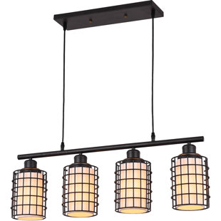 WILLISTON FORGE Fairclough 4 - Light Kitchen Island Pendant