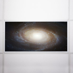 Astronomy Fluorescent Light Covers for Ceiling Lights - For 2x4 Light Fixture - by Octo Lights