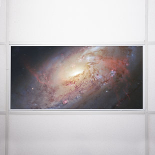 Astronomy Fluorescent Light Covers for Ceiling Lights - For 2x4 Light Fixture - by Octo Lights