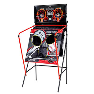 Lancaster Gaming 2 Player Basketball Arcade Game with 3 Games Included