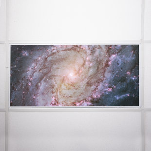 Astronomy Fluorescent Light Covers for Ceiling Lights - For 2x4 Light Fixture - by Octo Lights