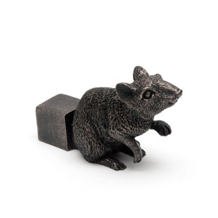 JARDINOPIA Mouse Bronze Coloured Planter Feet In Gift Box (Set of 3)