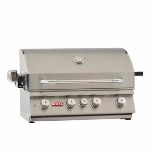 BULL OUTDOOR PRODUCTS Bull Angus 4-Burner Built-In Convertible Gas Grill