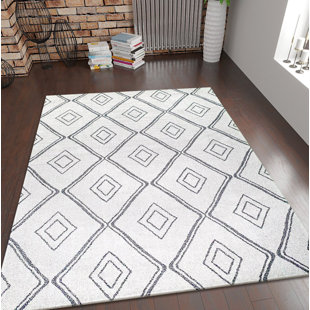 WORLD MENAGERIE Crumpler Flatweave Cotton Cream Rug